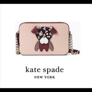 NWT Kate Spade Double Zip Crossbody Dog Purse